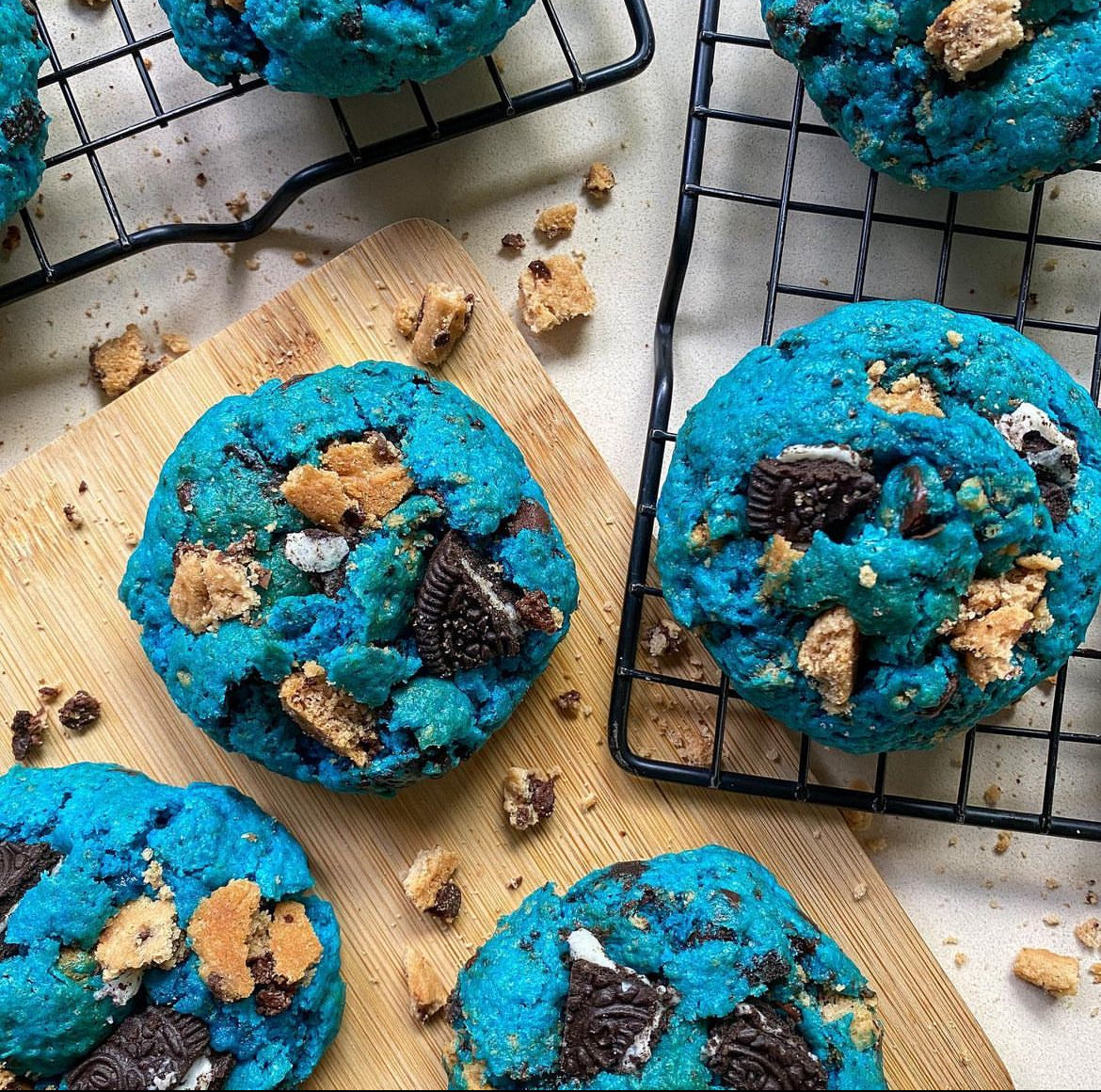 1/2 Dozen Cookie Monster